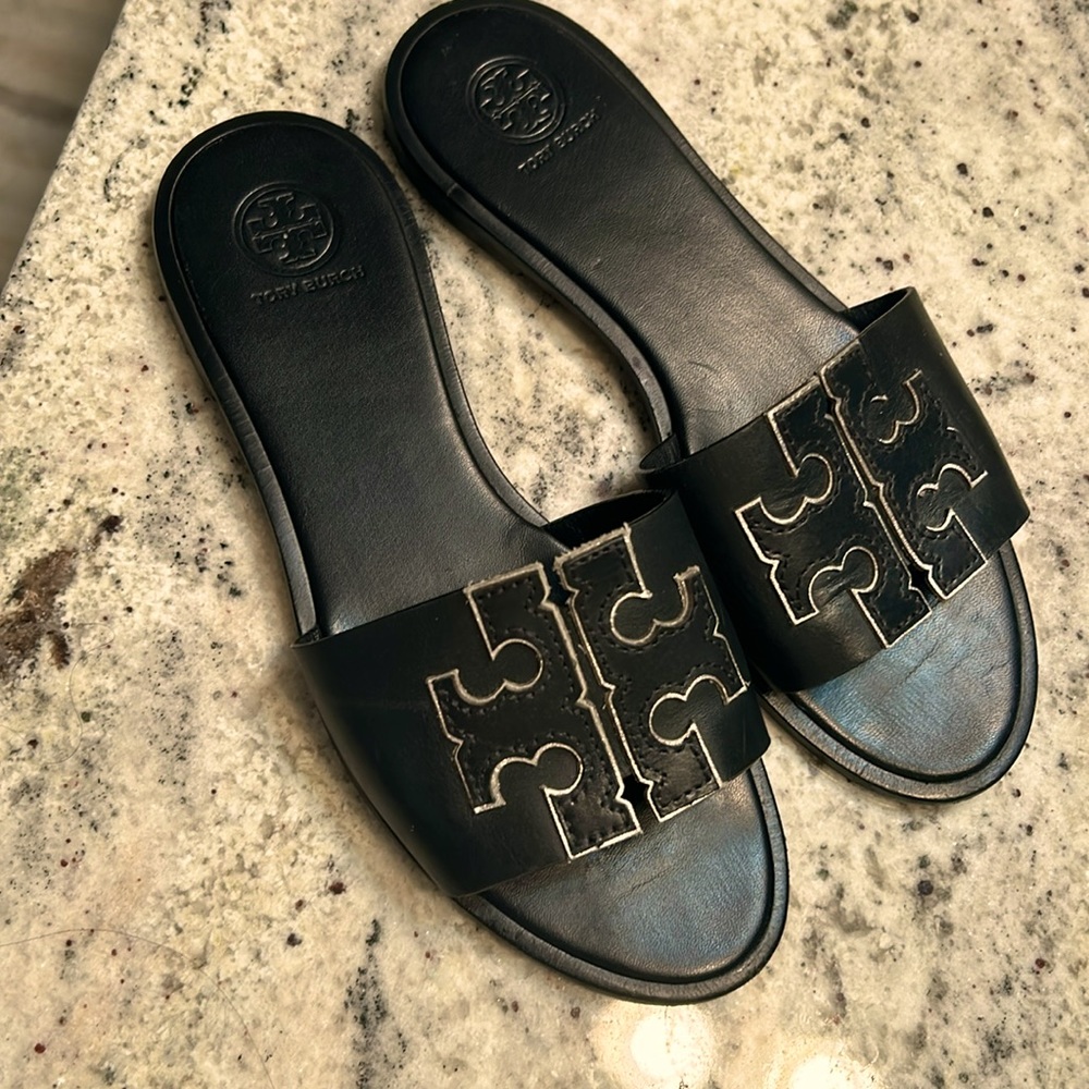 Tory Burch slides black size 7